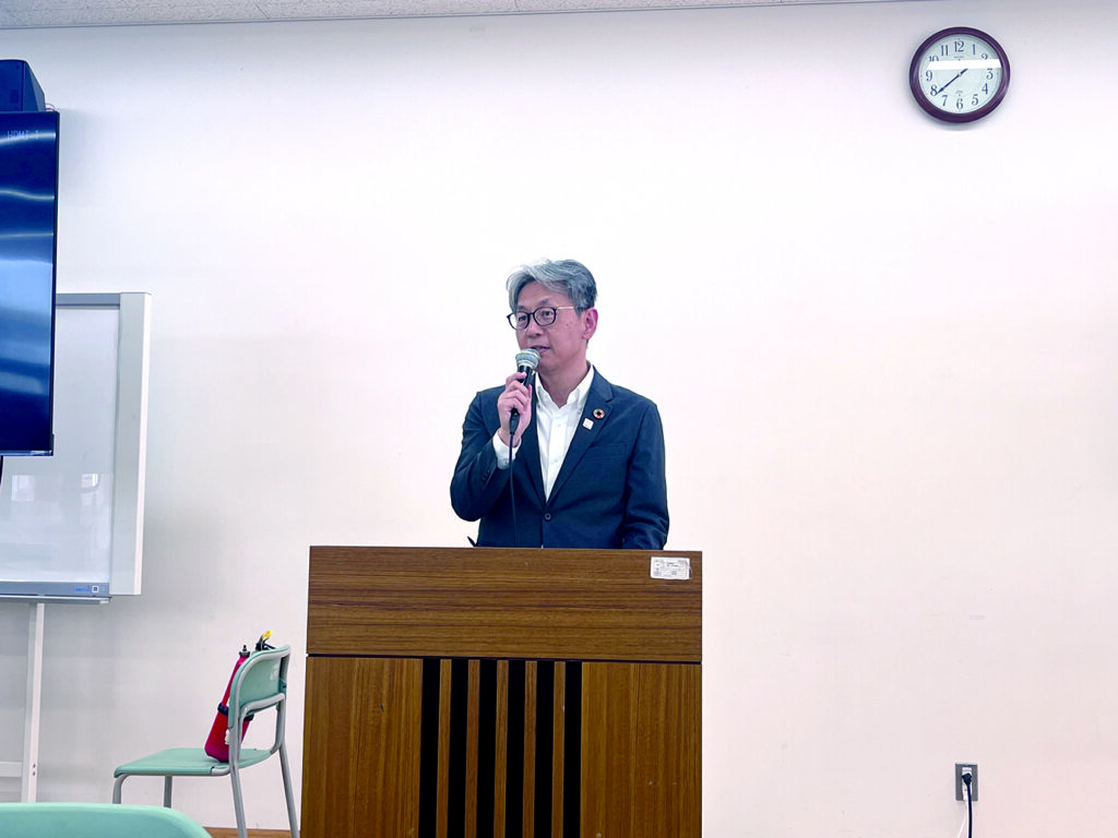 しながわ防災ジュニアプロジェクトの公開授業の様子
